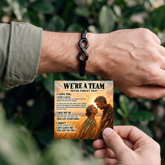 We're A Team Infinity Bracelet