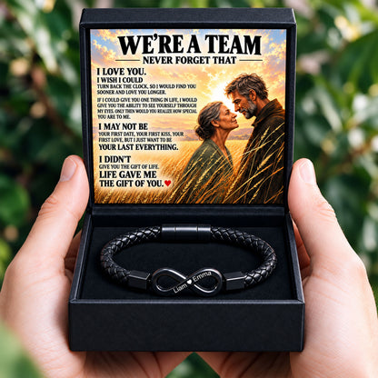 We're A Team Infinity Bracelet