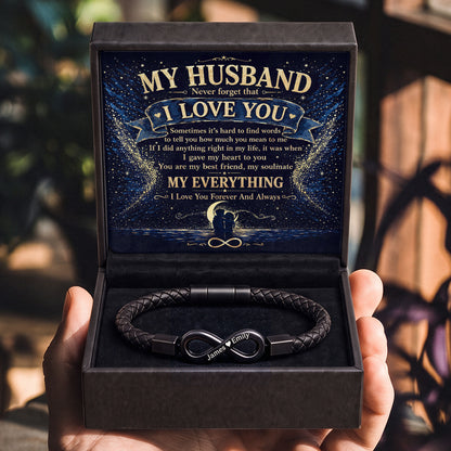 Never Forget Infinity Bracelet
