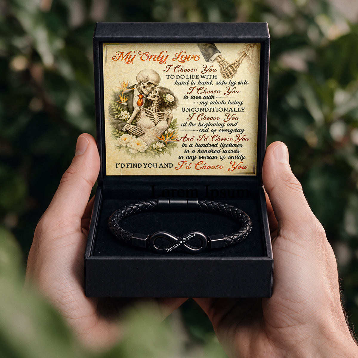 My Only Love Infinity Bracelet