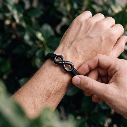 To My Husband Infinity Bracelet