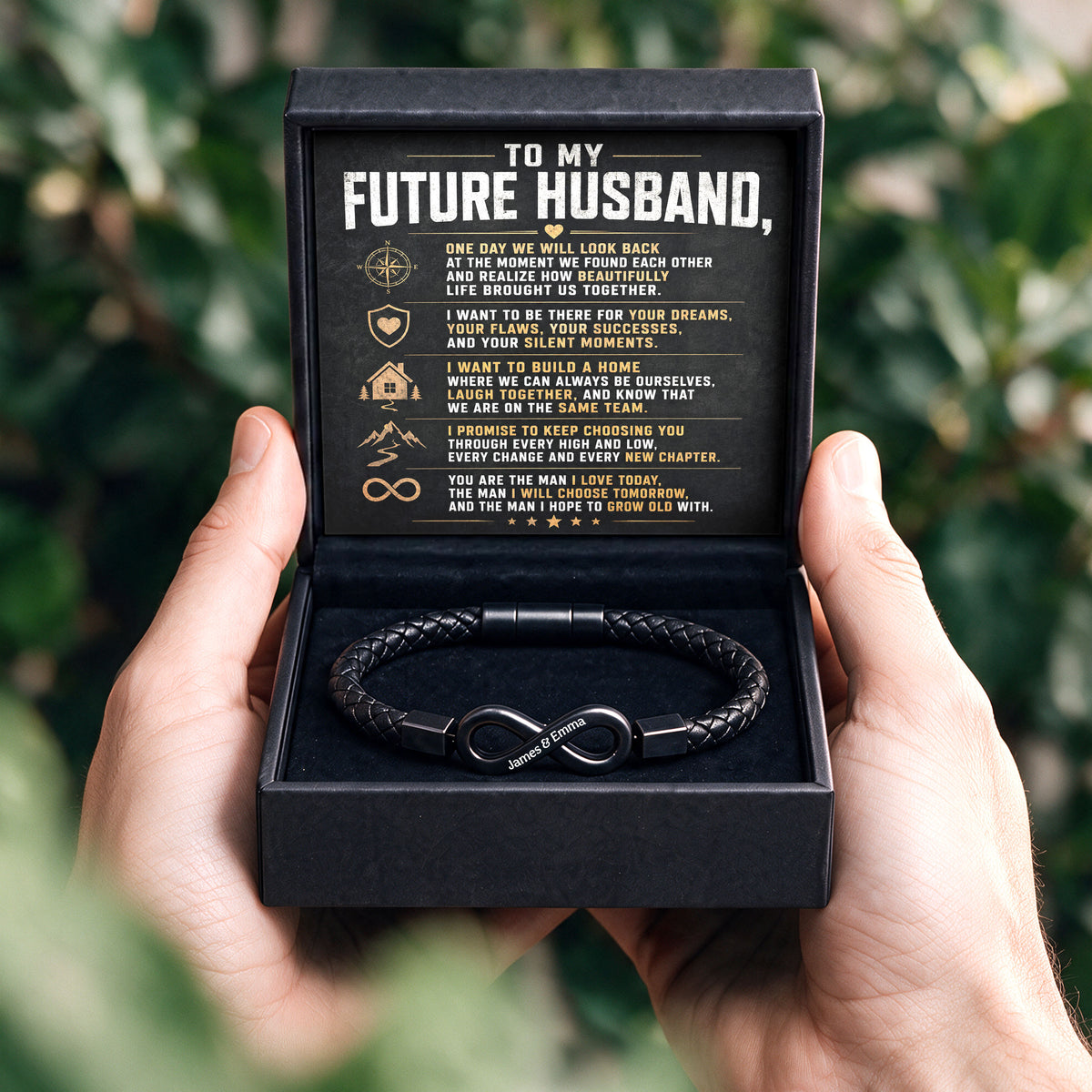 To My Future Husband Infinity Bracelet