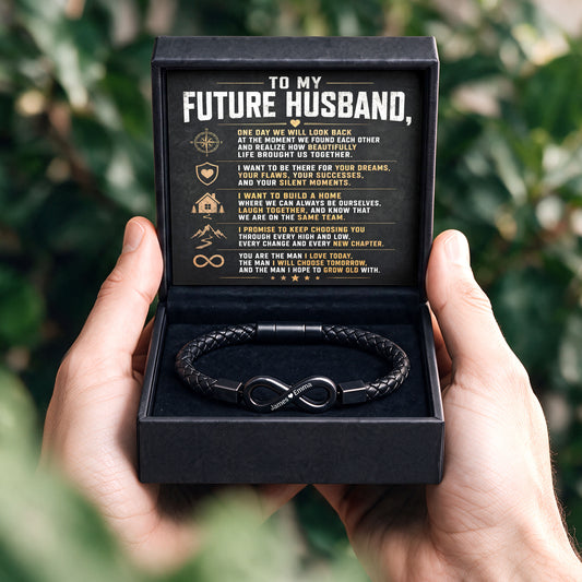 To My Future Husband Infinity Bracelet