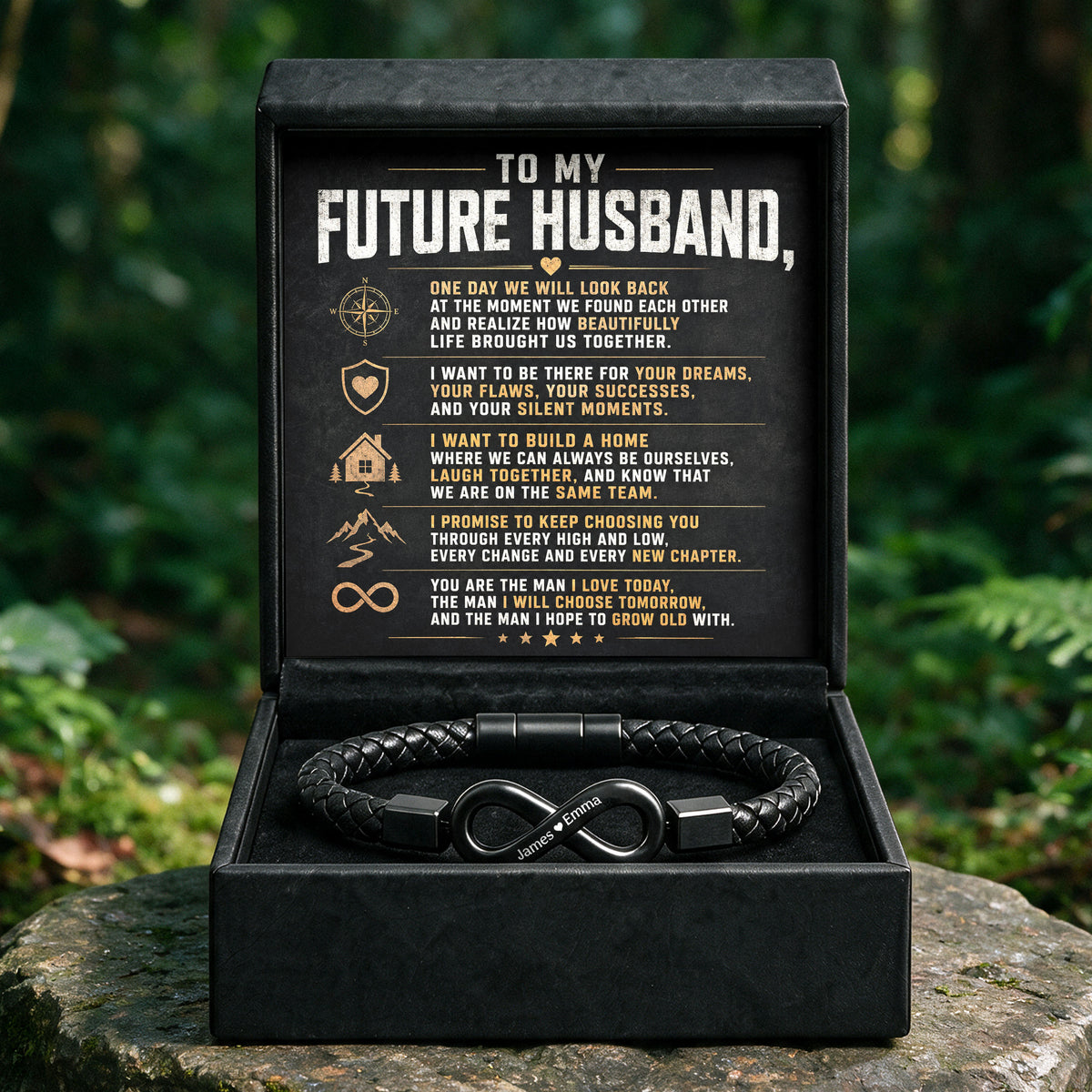 To My Future Husband Infinity Bracelet