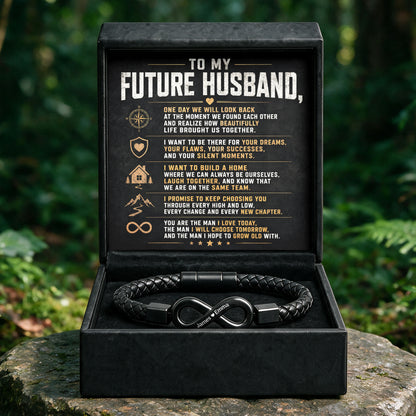 To My Future Husband Infinity Bracelet